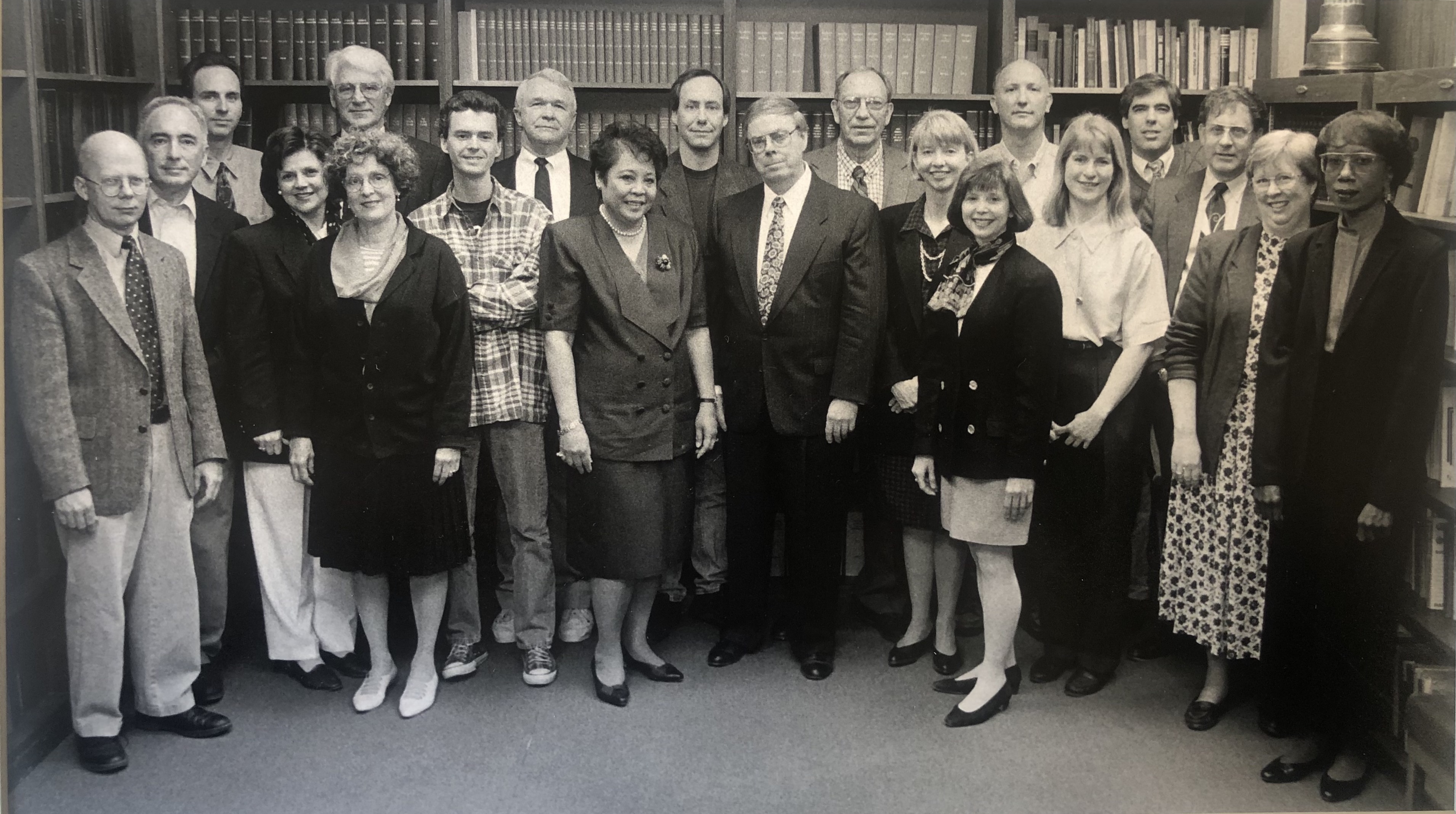 Communications Faculty in the late 1990s